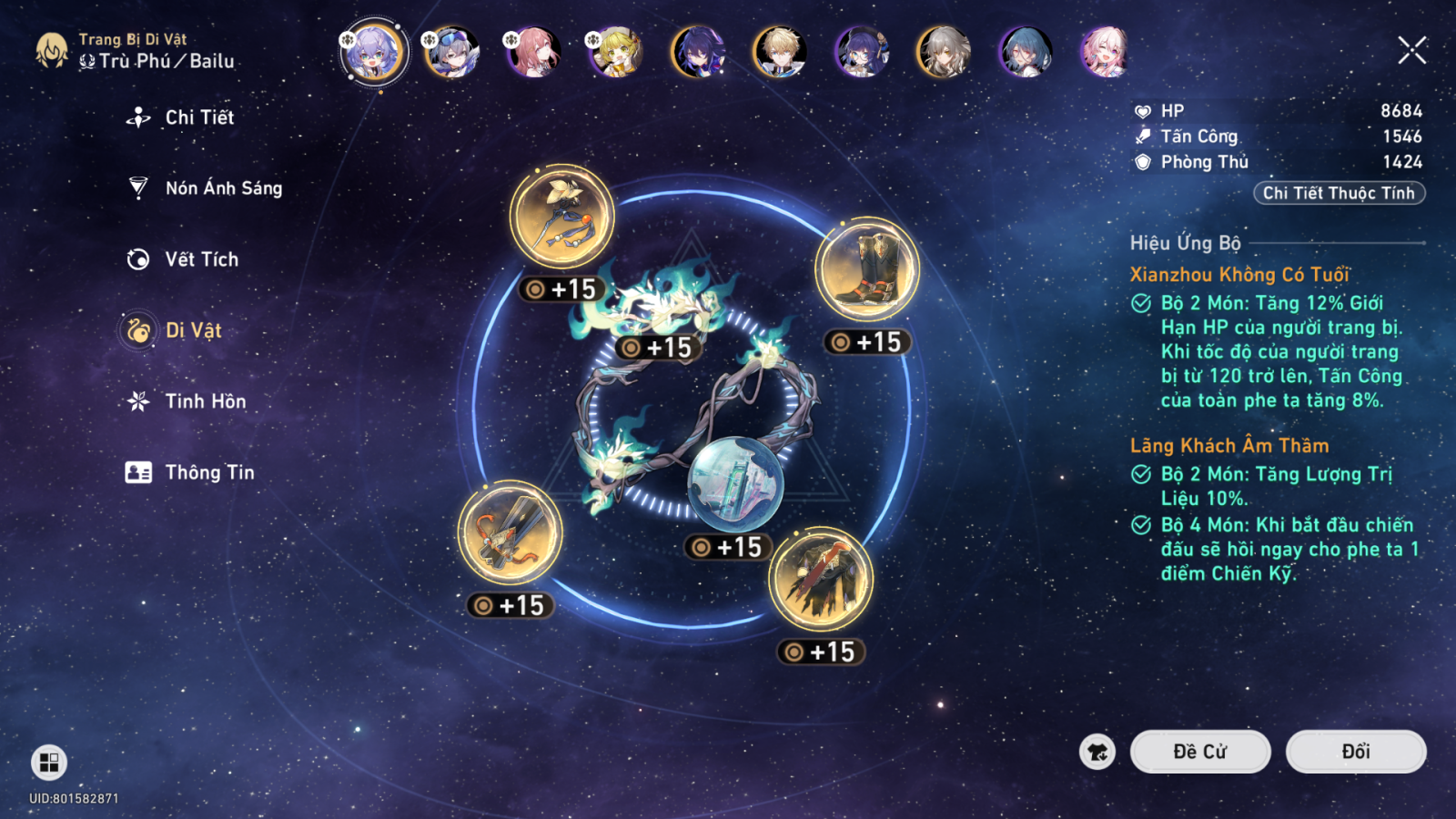 Build Bailu&nbsp;Honkai Star Rail