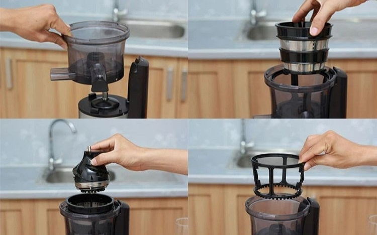 Lắp ráp máy ép chậm Kalite theo đúng hướng dẫn