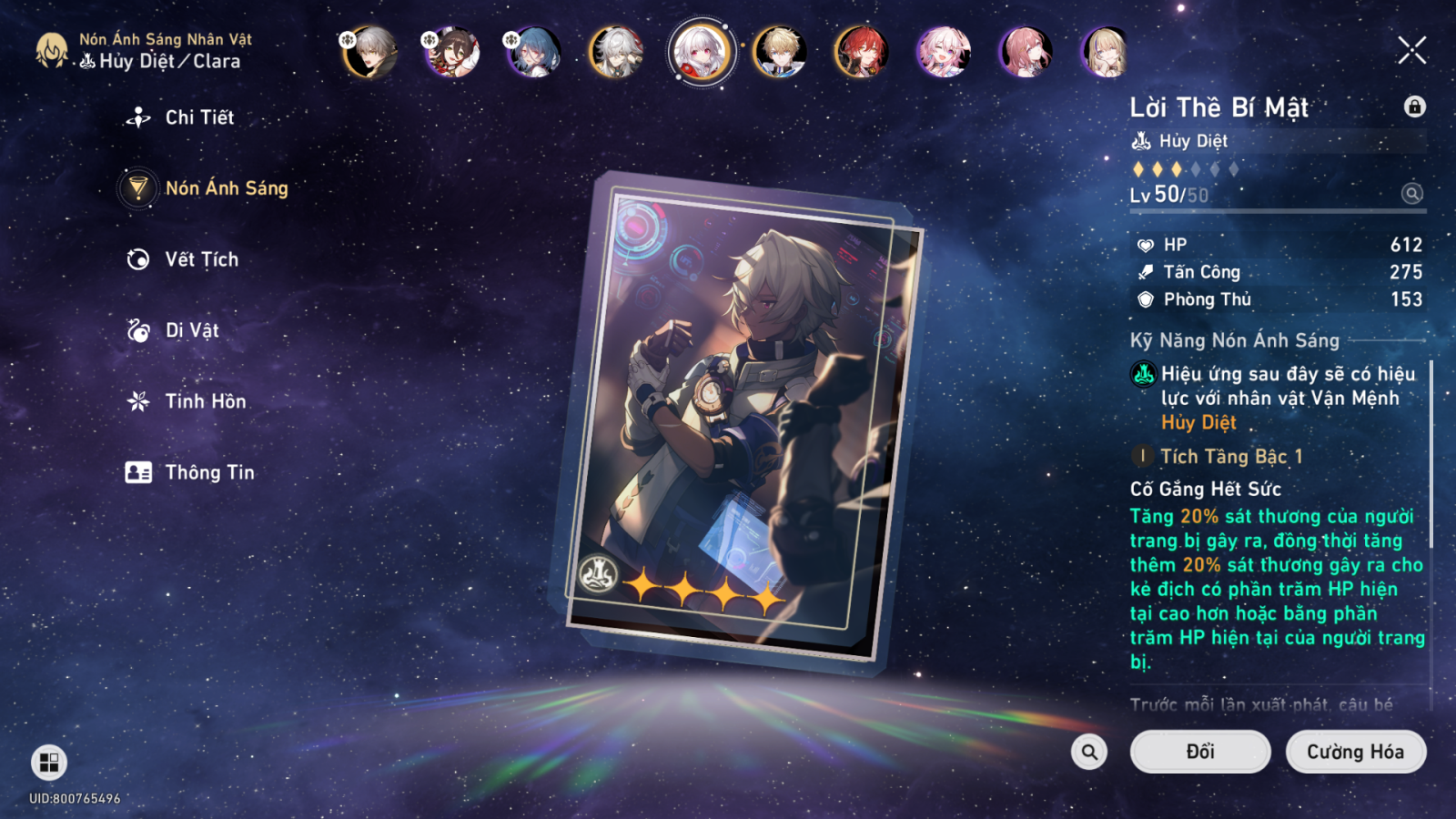 Hướng dẫn chơi Clara&nbsp;Honkai: Star Rail