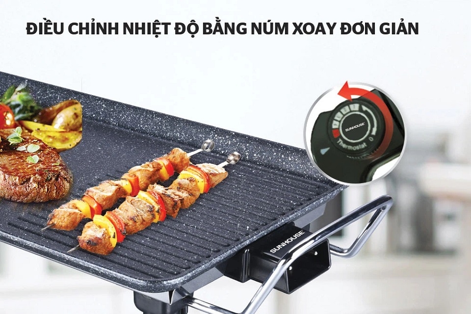 Bếp nướng điện không khói Sunhouse SHD4607