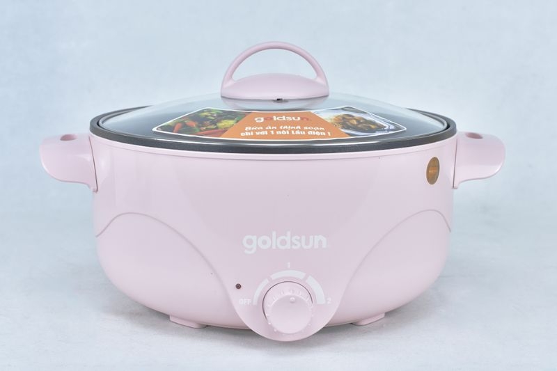 Review nồi lẩu điện Goldsun GMC3000 thiết kế