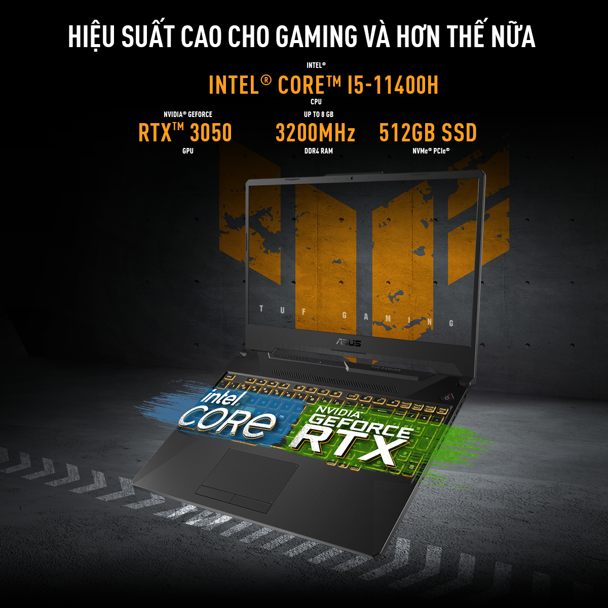 Asus TUF Gaming FX706HC-HX579W