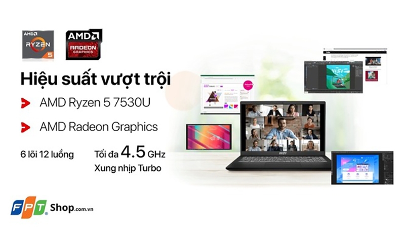 TOP 5 laptop MSI cho sinh viên (ảnh 2)