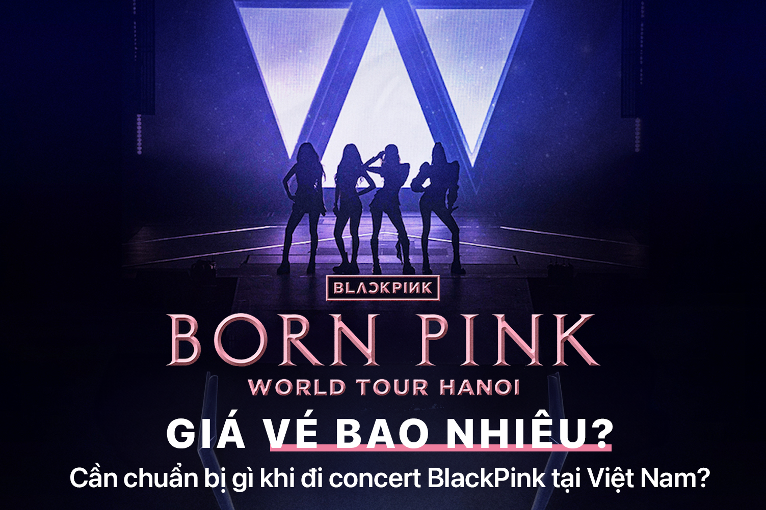 BlackPink đã gọi Fan Việt: Giá vé bao nhiêu? Cần chuẩn bị gì khi đi concert BlackPink tại Việt Nam?