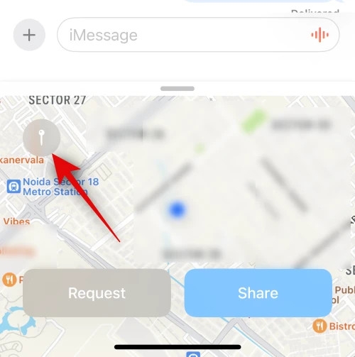 Mẹo chia sẻ và quản lý vị trí bằng tin nhắn trên iOS 17 (13)