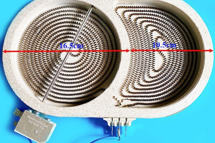 Các loại mâm nhiệt bếp từ hồng ngoại (Ảnh 4)