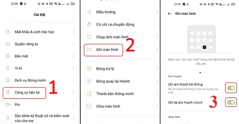Lỗi quay màn hình không có tiếng trên OPPO (Ảnh 2)