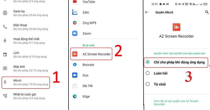 Lỗi quay màn hình không có tiếng trên OPPO (Ảnh 4)