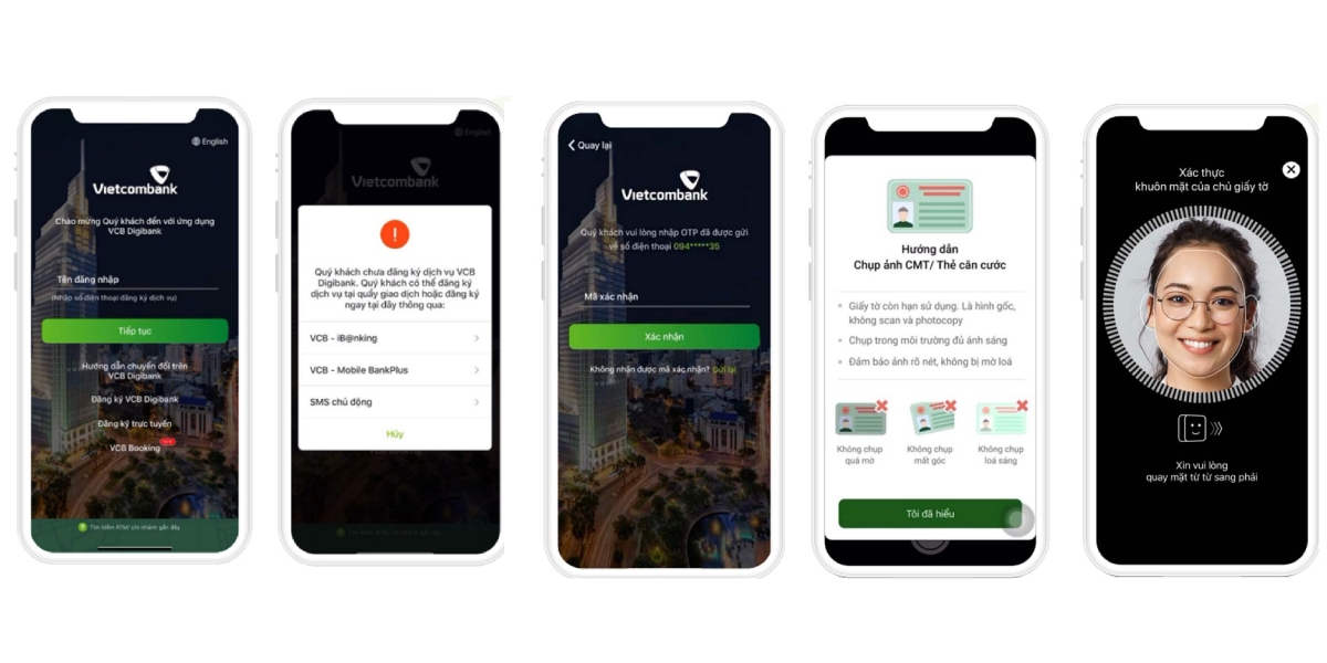 Cách đăng ký chuyển tiền qua điện thoại vietcombank (Ảnh 4)