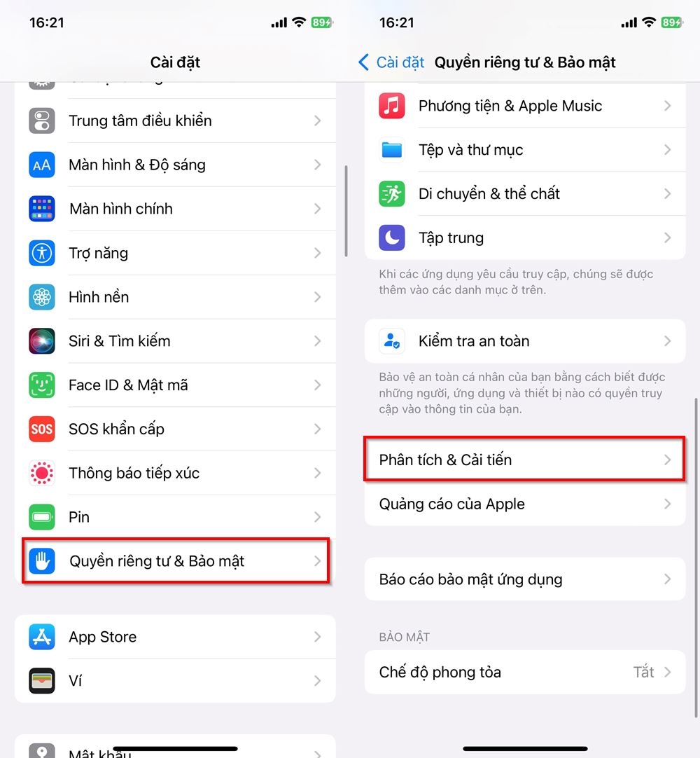 Cách kiểm tra số lần sạc trên iPhone chạy iOS 16 bằng charging play 2