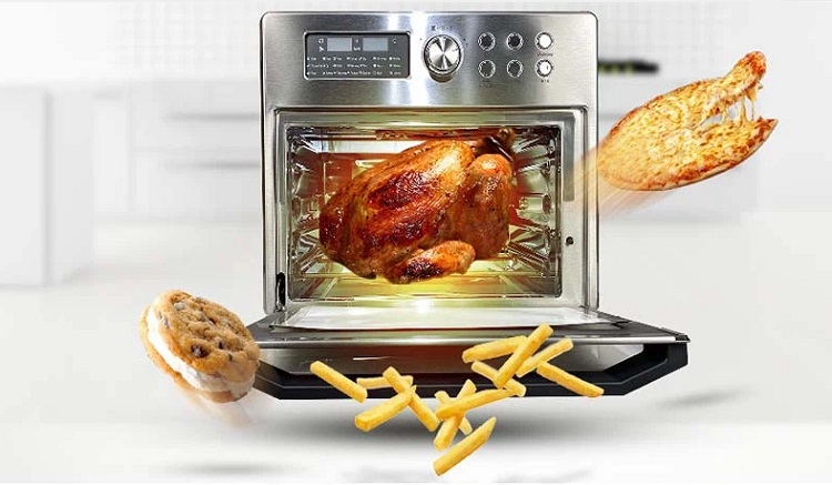 Nồi chiên không dầu hình vuông 2023 (Ảnh 1)