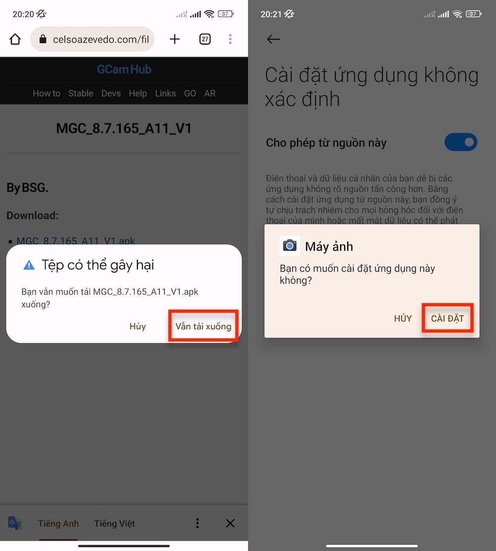 Bật mí cách tải Google Camera 8.7 mới nhất trên thiết bị Android chụp ảnh siêu nét 3