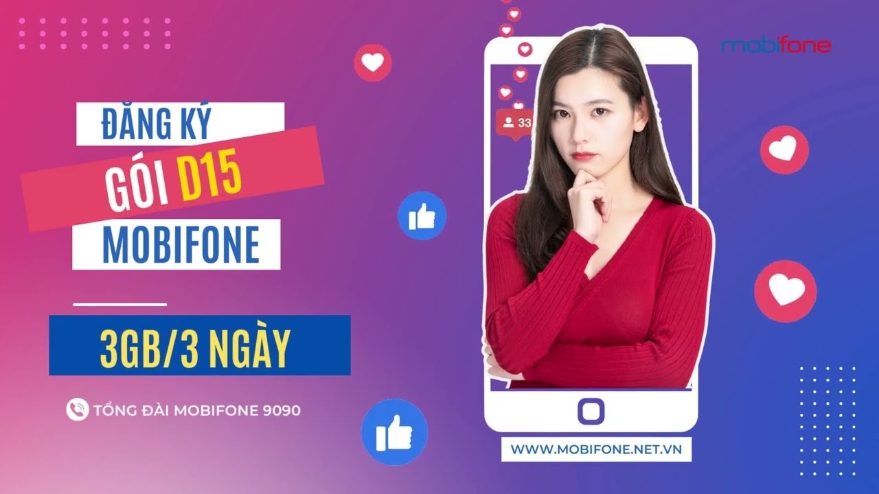 Đăng ký 4G MobiFone 3 ngày chỉ từ 15.000 - 30.000 đồng