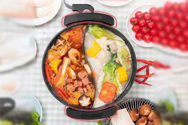 Nồi lẩu điện giá rẻ: Mishio 5 lít MK-112