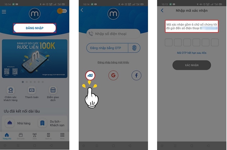 Kiểm tra số điện thoại Mobi trên My MobiFone