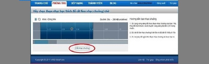 Cắt đoạn nhạc theo ý muốn