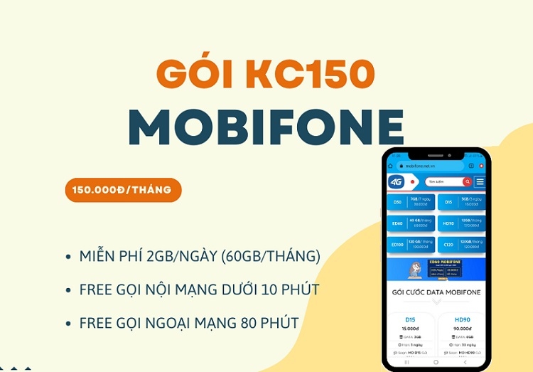 Gói KC150 Mobi