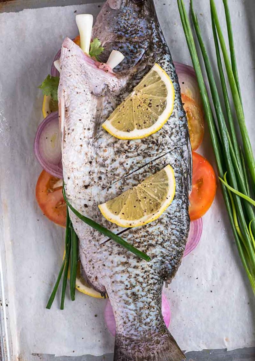 Nướng cá bằng lò nướng