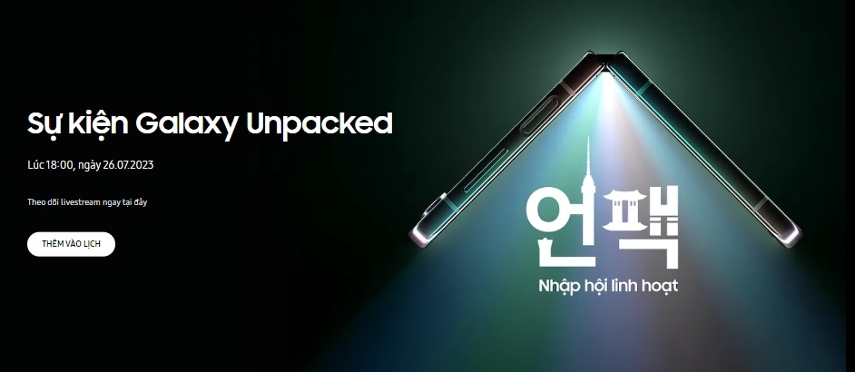 Samsung “nhá hàng” Galaxy Z Flip5 trong video quảng cáo mới