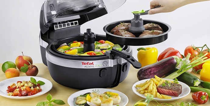 Nồi chiên không dầu 2 ngăn loại nào tốt?