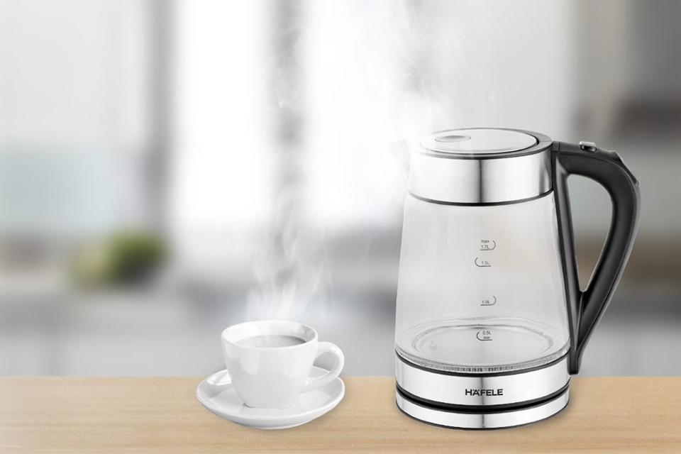 Bình đun siêu tốc thủy tinh Hafele 1.7 lít T-602C