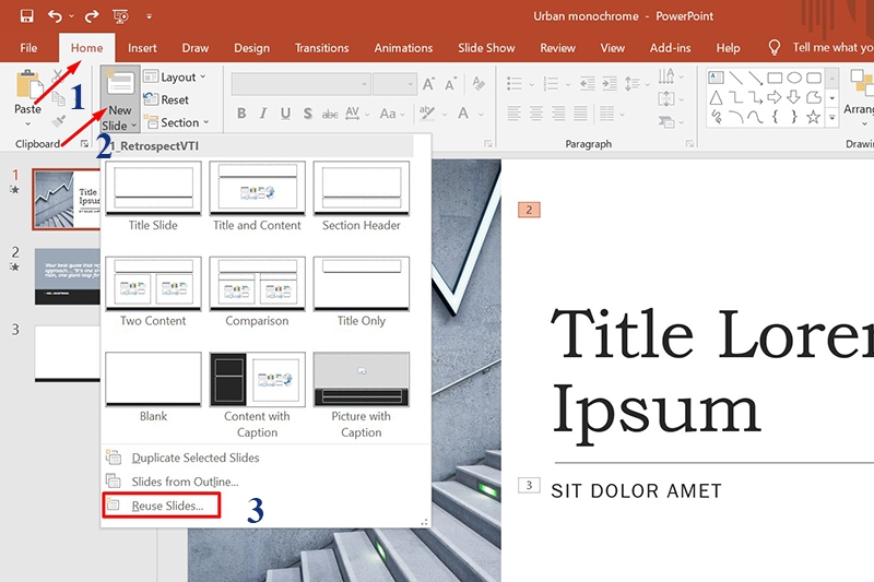Cách ghép 2 file Powerpoint thành một (Ảnh 1)
