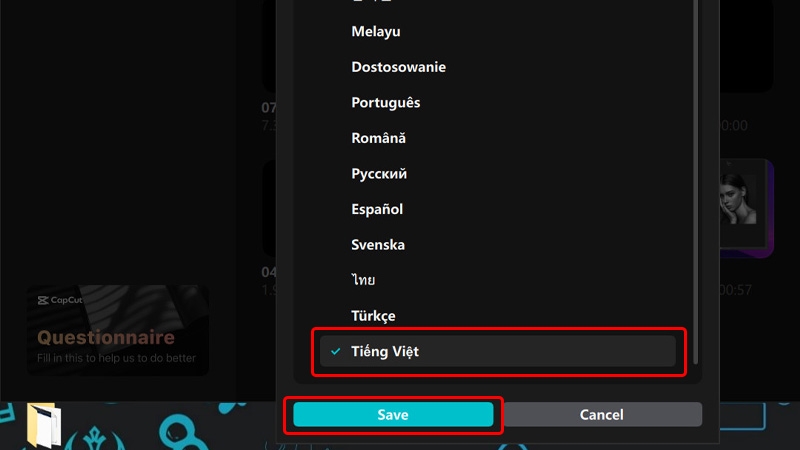 Cách thay đổi ngôn ngữ trên CapCut PC sang tiếng Việt (ảnh 3)