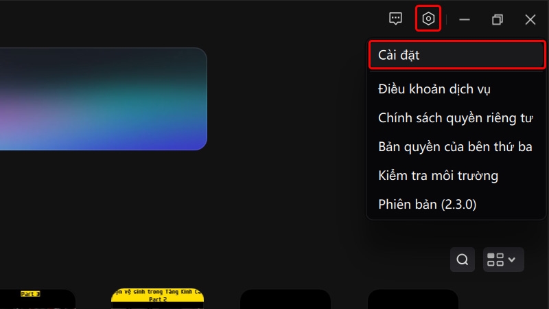 Giúp bạn thay đổi vị trí lưu tệp trên CapCut PC (ảnh 1)