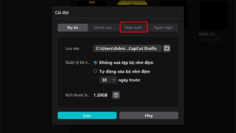 Cách thay đổi độ phân giải mặc định trên CapCut PC (ảnh 2)