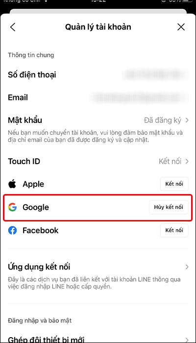 Cách liên kết tài khoản LINE với Google (ảnh 4)