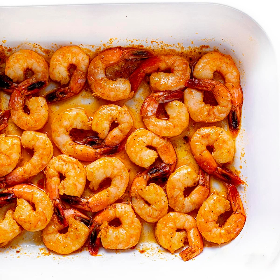 Nướng tôm bằng lò nướng bước 4