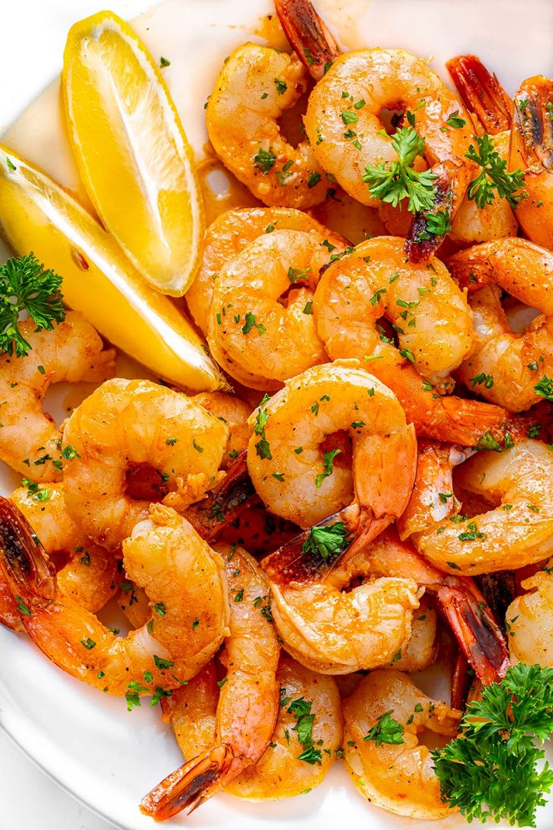 Mẹo thêm hương vị cho món tôm nướng