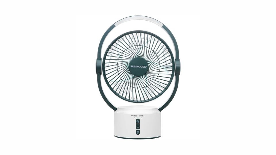 Cách sử dụng quạt sạc Sunhouse SHD7116