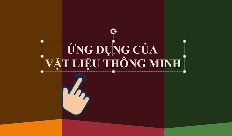 Ghi nội dung bạn muốn tạo tiếng vỗ tay trong PowerPoint
