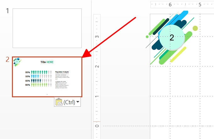 Minh họa kết quả sau khi copy slide trong PowerPoint từ file có sẵn sang file mới