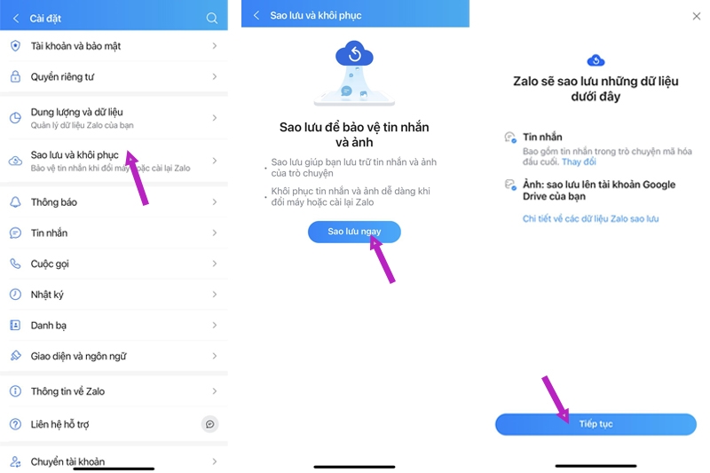  ảnh Zalo lưu ở đâu trên Google Drive (Ảnh 5)