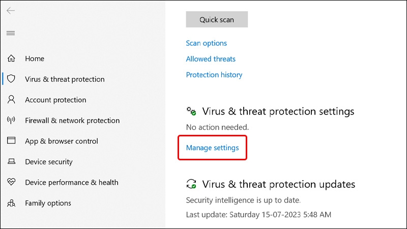Hướng dẫn tắt Antimalware Service Executable (ảnh 3)