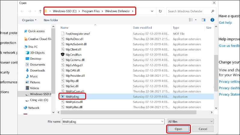 Hướng dẫn tắt Antimalware Service Executable (ảnh 5)