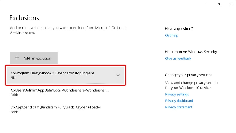 Hướng dẫn tắt Antimalware Service Executable (Nguồn: fptshop.com.vn)