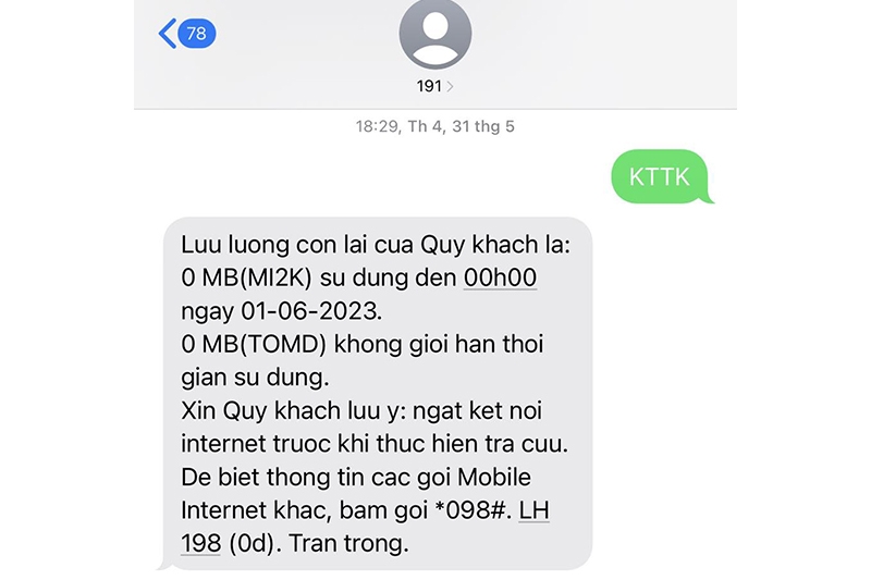 Cách kiểm tra data Viettel (Ảnh 1)