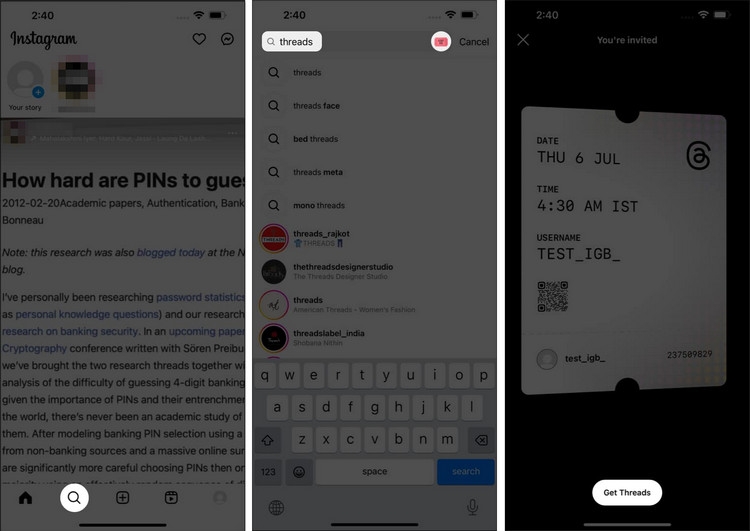 Hướng dẫn sử dụng cơ bản Threads trên iPhone (2)