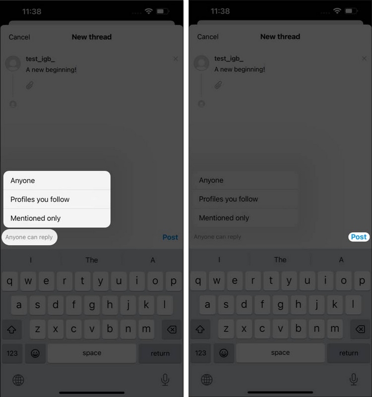 Hướng dẫn sử dụng cơ bản Threads trên iPhone (7)