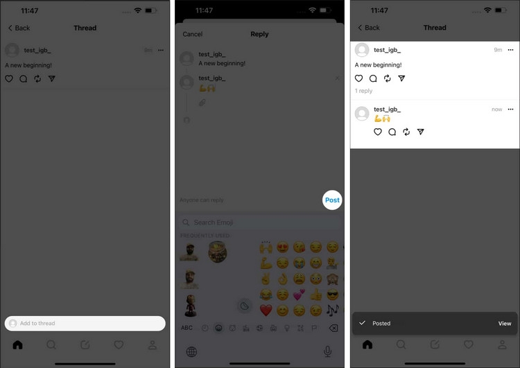 Hướng dẫn sử dụng cơ bản Threads trên iPhone (8)