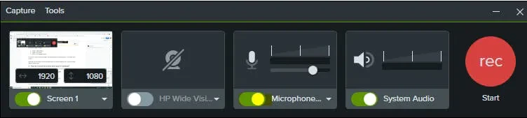 Hướng dẫn quay màn hình bằng Camtasia từ A đến Z