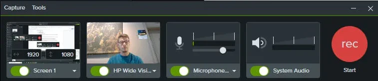 Hướng dẫn quay màn hình bằng Camtasia từ A đến Z