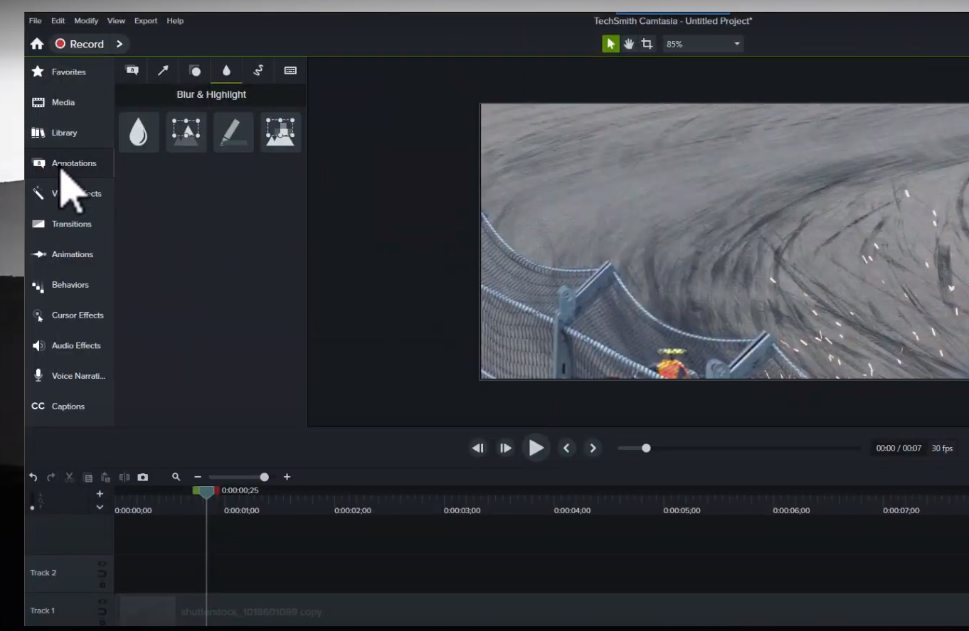 Hướng dẫn làm mờ khuôn mặt, thông tin bảo mật trong video bằng camtasia