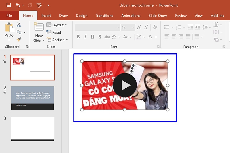 Cách chèn video vào PowerPoint vẫn mở được khi chuyển sang máy khác (Ảnh 3)