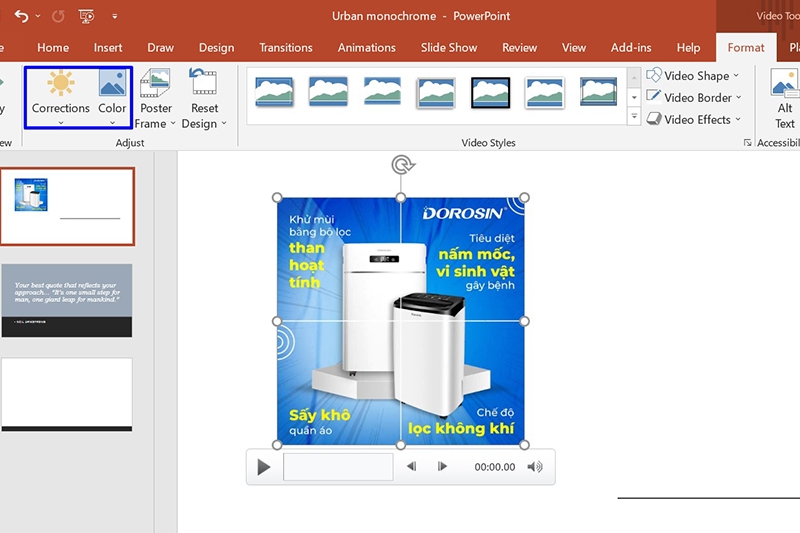 Cách chèn video vào PowerPoint vẫn mở được khi chuyển sang máy khác (Ảnh 6)
