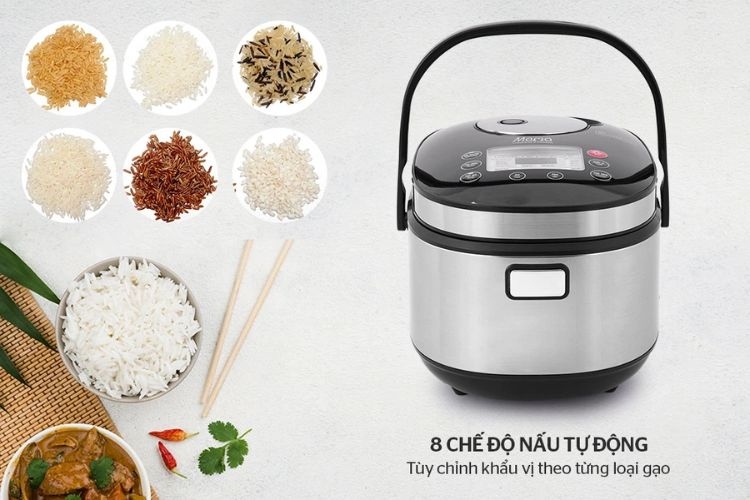 Nồi cơm điện chống dính tốt Sunhouse MAMA 1.8 lít SHD8903