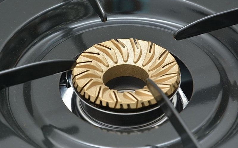 Các chất liệu đầu đốt của bếp ga (Ảnh 5)